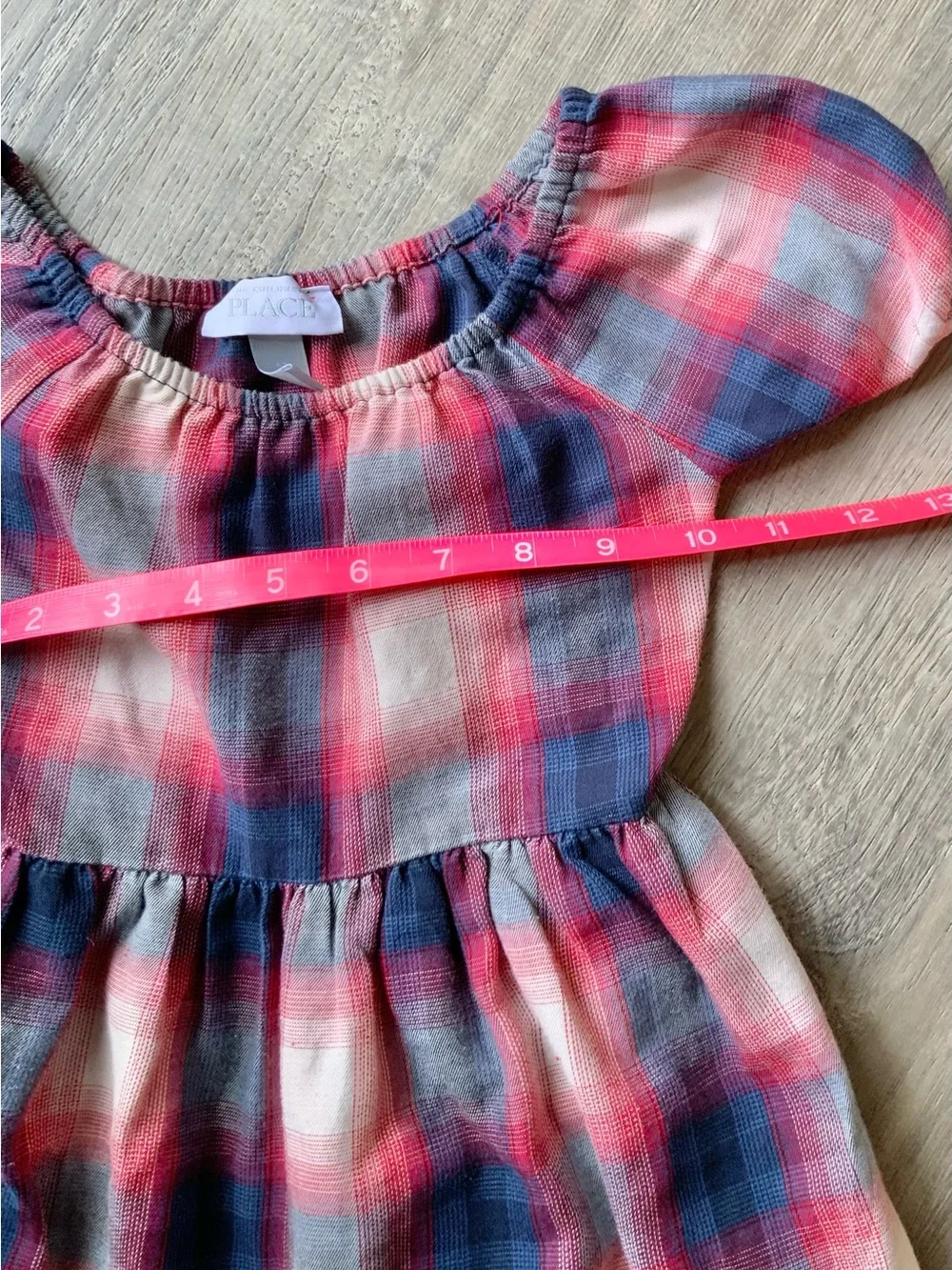 The Children's Place Plaid Dress Girls 5T - Picture 6 of 7